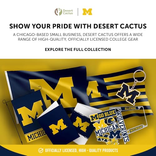 University of Michigan Paper Cups - 20 Count, 9 Oz Disposable