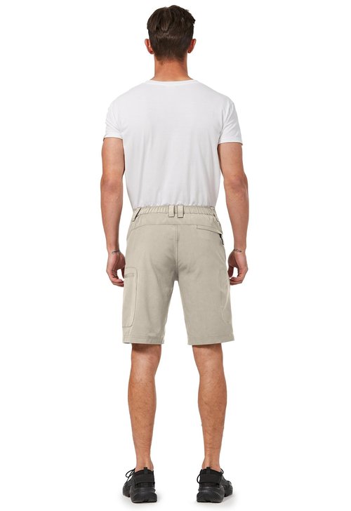 Hiauspor Men's Hiking Cargo Shorts 9"/10" Quick Dry Lightweight Waterproof for Golf Tactical Fishing Casual with 6 Pockets (Beige, 36)
