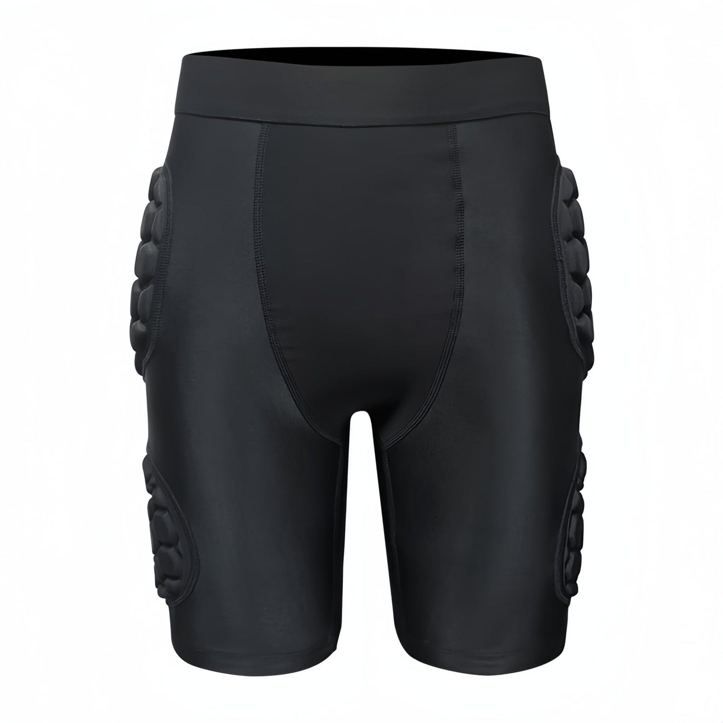 STONEKISS Padded Goalie Shorts, Sports Protective Gear for Basketball, Football, Baseball, Skate, Snowboard, Ski XL