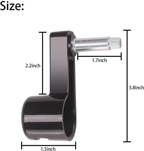 10L0L Golf Cart Forward Reverse Shifter Handle for Yamaha G2 G9 Electric, OEM J41-46381-00