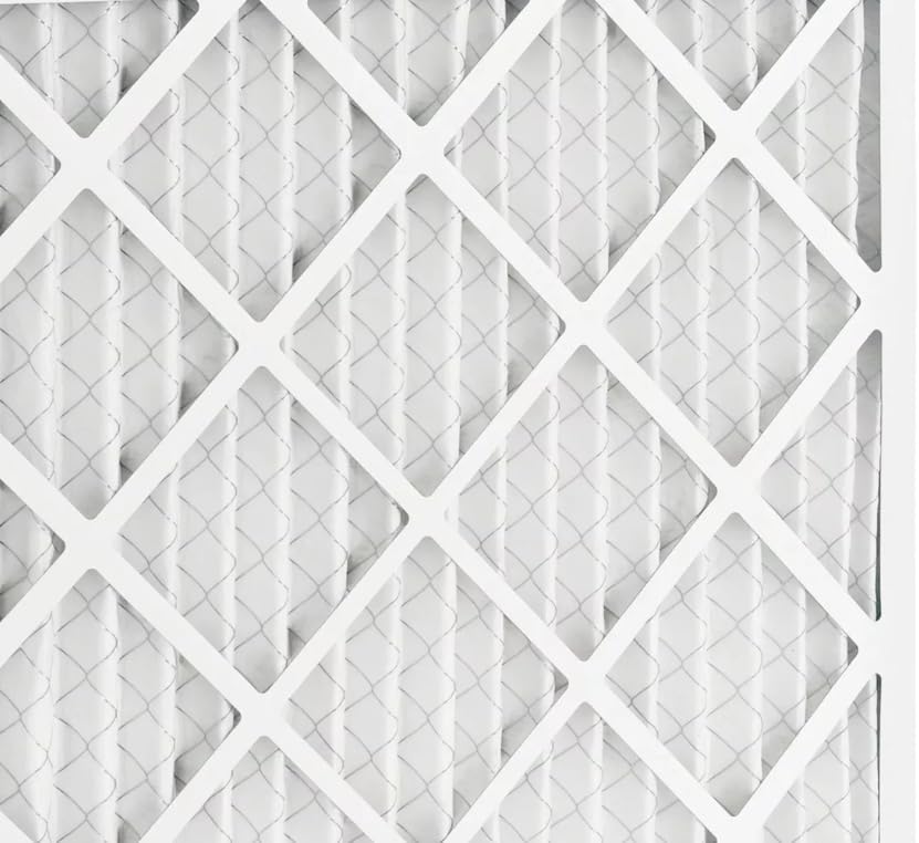 BNX TruFilter 12x12x1 MERV 8 Air Filters (6-Pack) - USA-Made Dust & Pet Defense for HVAC