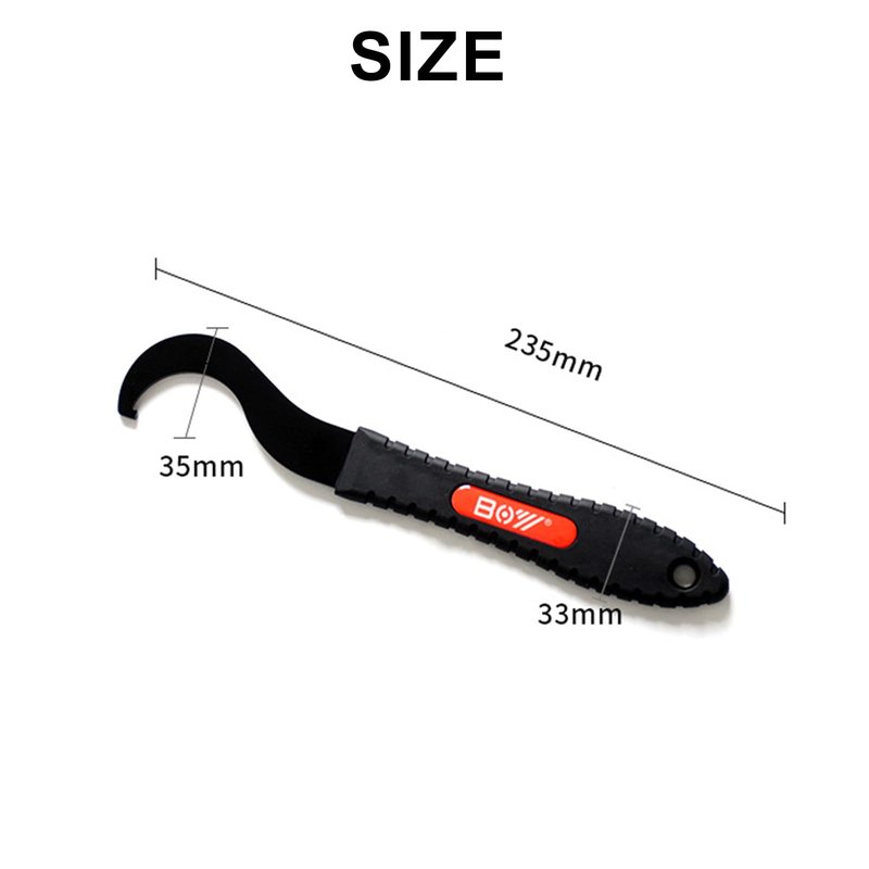 SONZUIA Lock Spanner, Bike Bottom Bracket Removal Tool, Bike Bottom Bracket Wrench for Removal Vintage Bicycle Bottom Brackets Cups Lock Ring