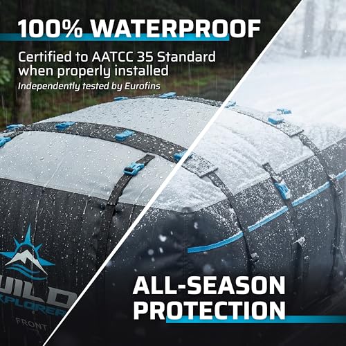 Heavy Duty Waterproof Rooftop Cargo Carrier - 23 Cu Ft