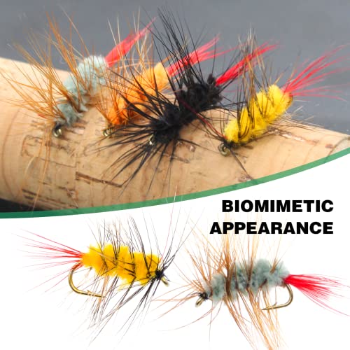 20pcs Fly Fishing Poppers - Topwater Lures for Bass, Trout & More