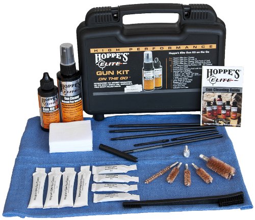 HOPPE'S Elite EGCOTG Gun Care On The Go Kit W/Case & Pillow Packs Box