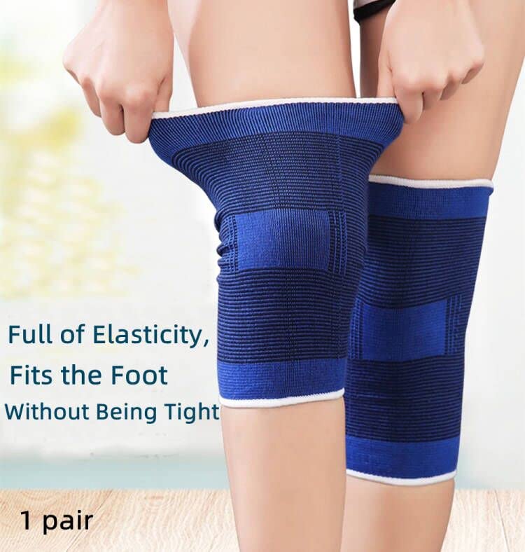 Knee Compression Sleeve - Medium Blue Knee Brace Support