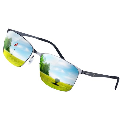 Xoxocos ‌Golf Sunglasses for Men - Polarized HD Lenses for Enhanced Green Reading, UV400 Protection & Glare Reduction - Lightweight & Stylish for Golf, Fishing & Driving‌