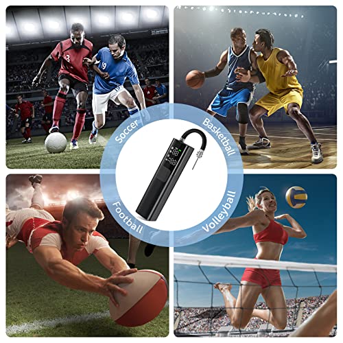 Electric Ball Pump with Deflation & Accurate Pressure Gauge