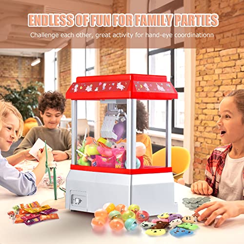 Mini Claw Machine Arcade Game - Candy Grabber Prize Dispenser