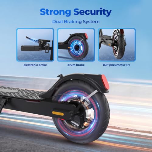 Electric Scooter for Adults, 1000W Motor, 21 Miles Range, Foldable