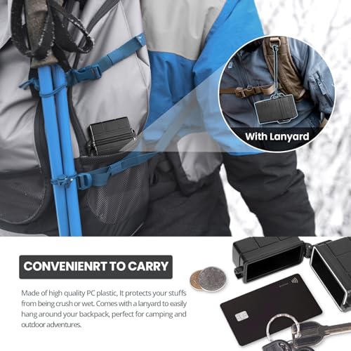 Waterproof Case - Airtight Survival Container 100mm