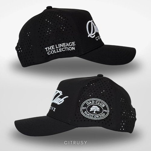 CITRUSY Athletic Trucker Golf Hat - Performance Men's 5 Panel Cap | Cool & Breathable Waterproof Design