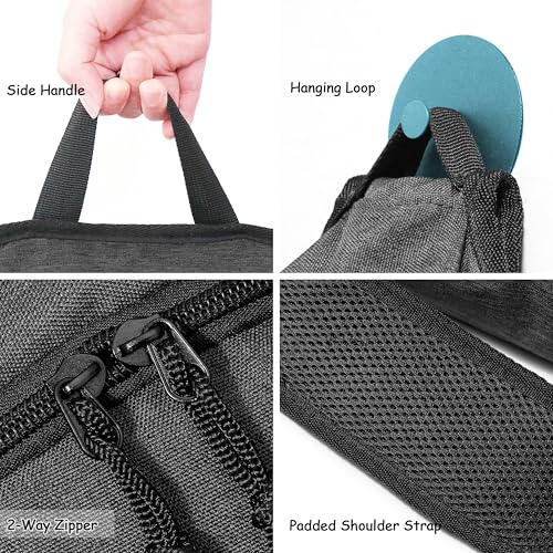 Yoga Mat Bag Carrier with Pockets & Water Bottle Holders - Black