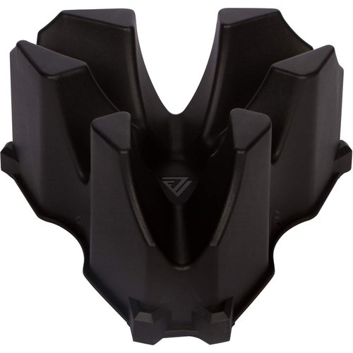 KOM Cycling Indoor Trainer Front Wheel Riser Block - 3 Different Heights Creating The Perfect Block for All Trainers Including Zwift Hub Trainer, Cyclops, Wahoo Kickr, TacX Neo, Kinetic