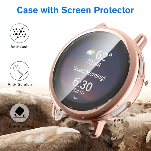 Fintie 3 Packs Screen Protector Case Compatible with Garmin