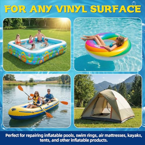 Inflatable Patch Repair Kit - 60ml for Air Mattress, Pool & Tent