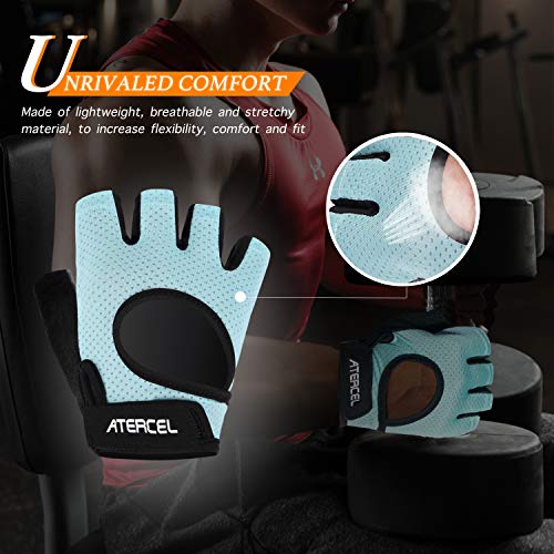 Weight Lifting Gloves with Full Palm Protection for Men and Women