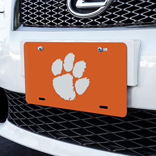 Clemson University Metal Novelty License Plate - Unique Design