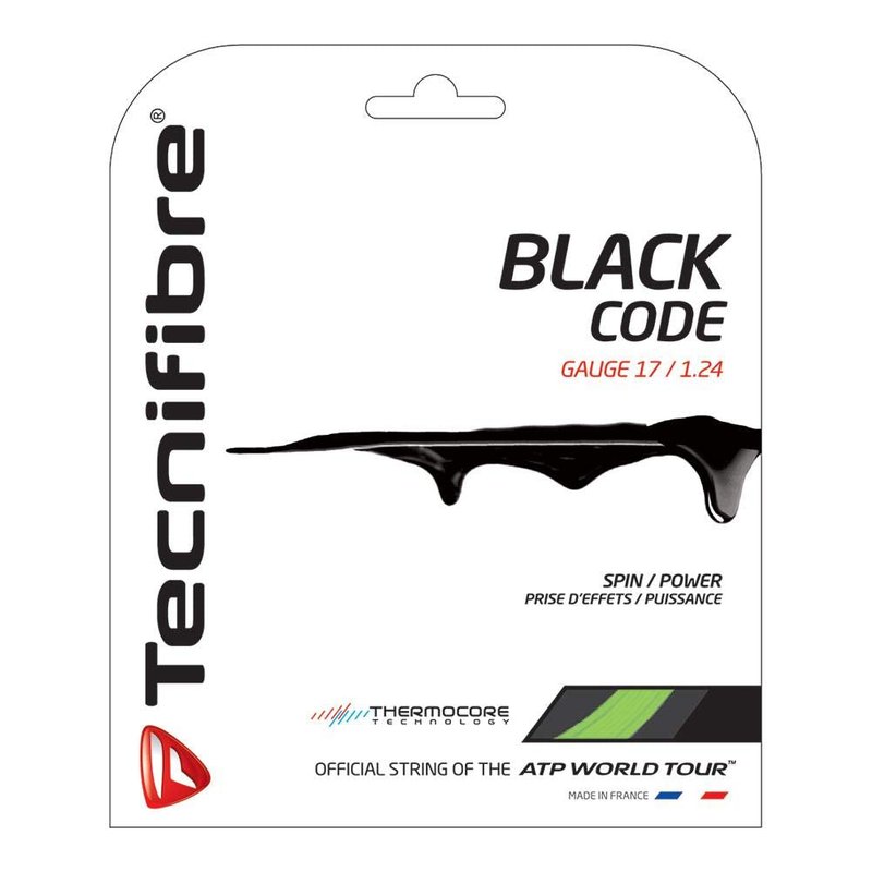 Tecnifibre Black Code Lime 12m - 1.24