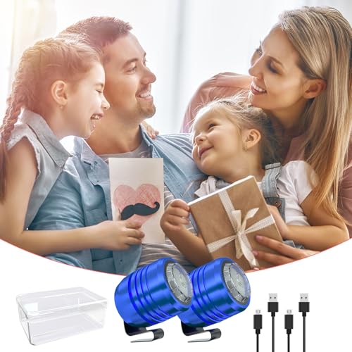 Rechargeable Headlights for Shoes - Adjustable Clip-On Light