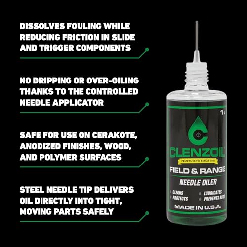 Clenzoil Field & Range CLP Needle Oiler - 1 oz Gun Oil