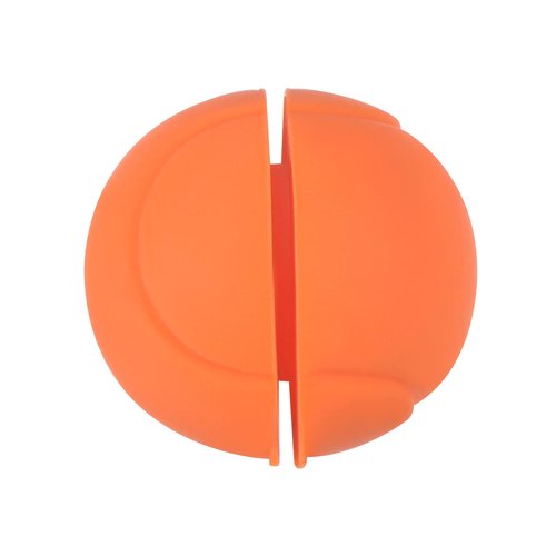 PATIKIL Tennis Vibration Dampener, 4 Pack Silicone Racquet Shock Absorber Racket String Damping, Orange