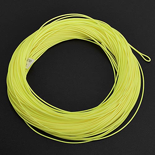 Weight Forward Floating Fly Fishing Line - WF4F 100FT - Fluo Yellow