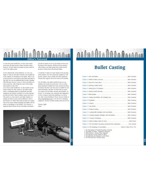 Lyman Cast Bullet Handbook 4Th Edition, Multiple, Model:9817004