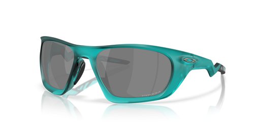 Oakley OO9431 Lateralis Sunglasses, Matte Transparent Arctic Surf/Prizm Black, 60 mm