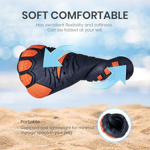 Kids Barefoot Water Shoes - Quick-Dry Sand Shoes for Beach & Pool