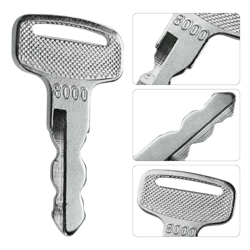 4PCS Golf Cart Ignition Keys Set with Keychains - JU2-H2511-00