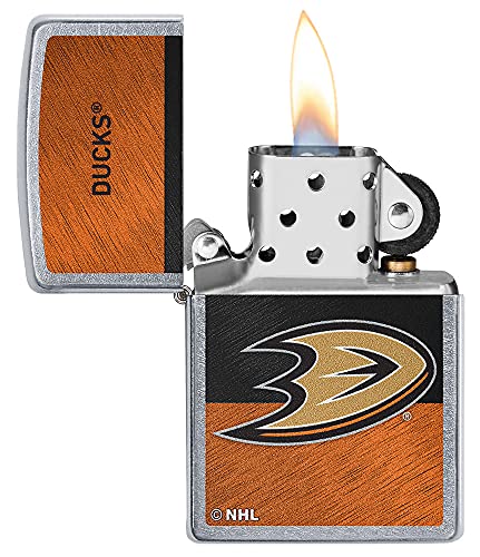 NHL Chrome Pocket Lighter - Genuine Windproof Design