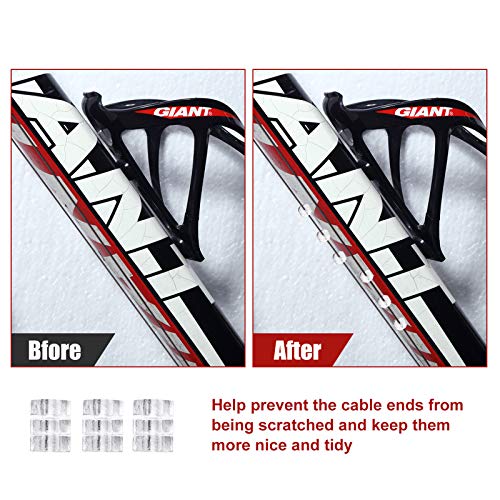 Universal Bike Shifter Cable Kit - 4 Pcs for Mountain Bicycles