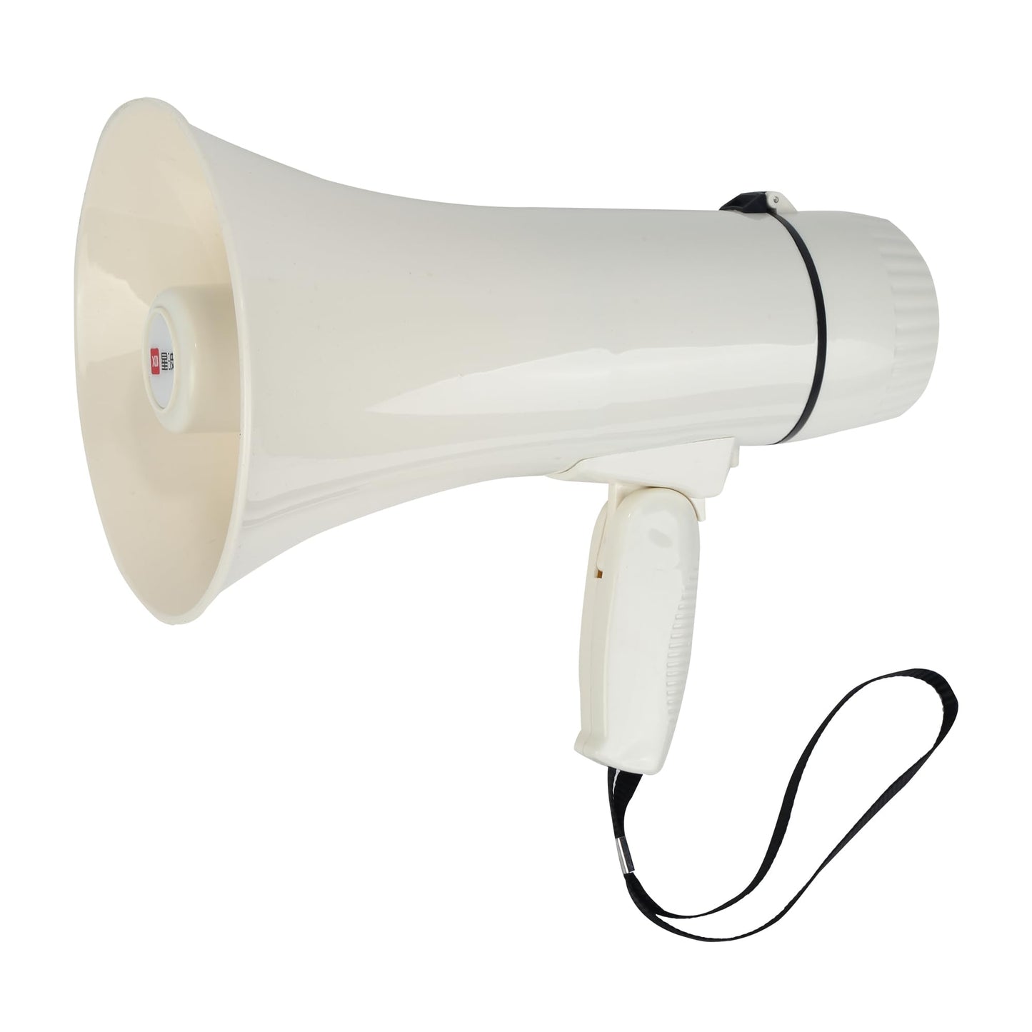 B S 30W Megaphones Bullhorn with with 240 Seconds Recording,Voice Siren for Indoor Outdoor Activities,White