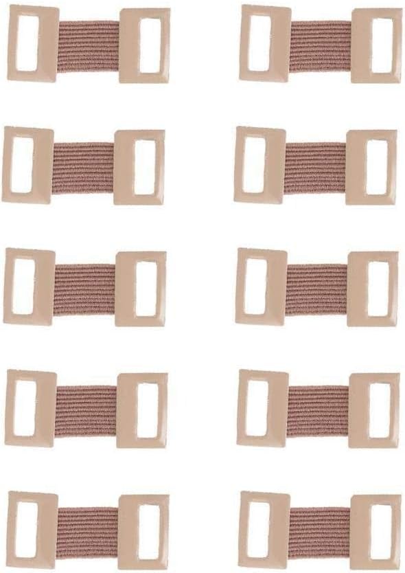10-Piece Elastic Bandage Clips - Durable Metal Stretch Wrap Fasteners