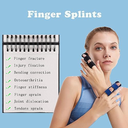 Kids Finger Splint - Adjustable Finger Support Brace (4PCS)