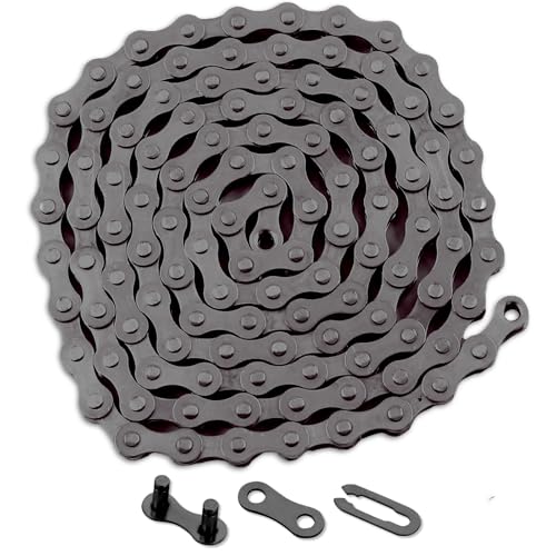 Single Speed Bike Chain 1/2" x 1/8" 114 Links - BMX & MTB