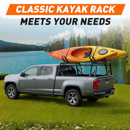 Kayak Carrier Roof Racks - Universal Fit for SUVs & Jeeps - 1 Pair