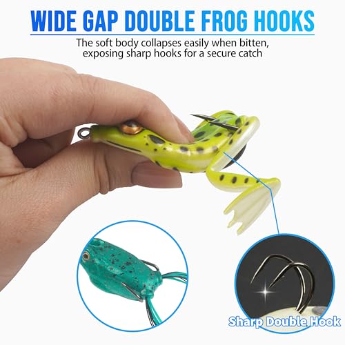 Double Fishing Hooks - 35pcs 3X Strong Sharp Open Shank #4
