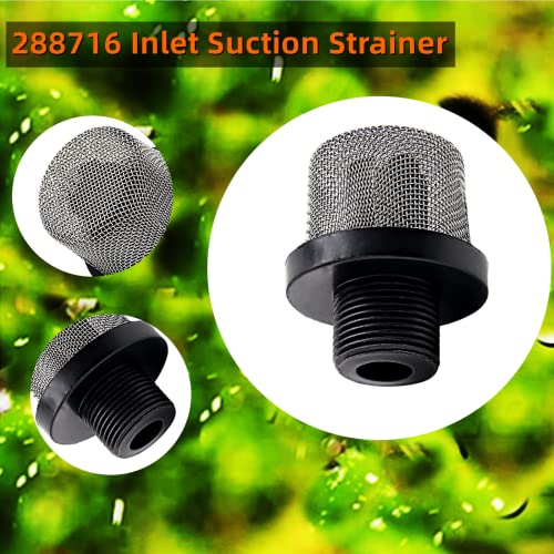 3/4" Filter Inlet Suction Strainer for Magnum X5/LTS15, X7/LTS17, ProX7/ProX17, ProX9/ProX19, ProX17/ProLTS 170 Airless Paint Sprayers, Replace 288716, 243-082, 243082, 195697 Filter