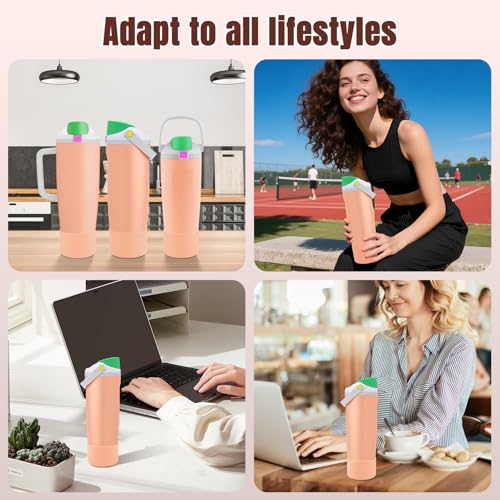 2PCS Silicone Boot for Owala FreeSip Sway Bottles - Peachy Keen