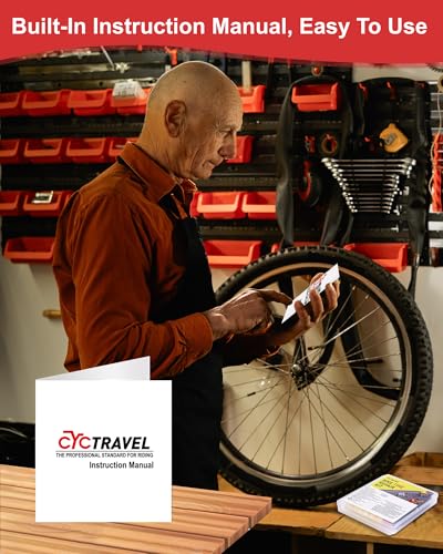 Bicycle Tire Repair Kit - 20 Pcs Puncture Patch Set, Standard Model