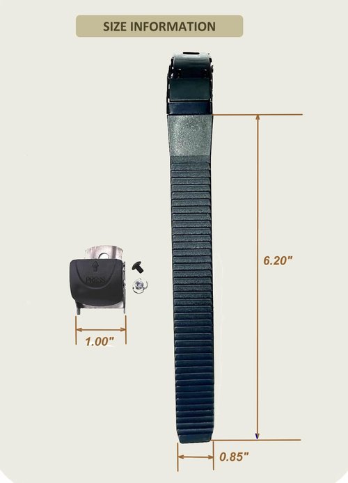 2 Pieces Replacements Inline Roller Skating Shoes, Replacement Strap Inline Skates, Energy Strap with Screws Nuts Skates Buckles Accessory Part