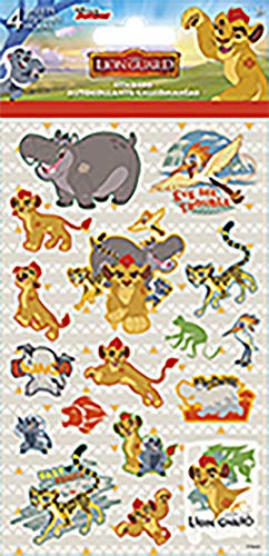 Lion Guard Sticker Sheets - 4 Pack, Sparkle Finish