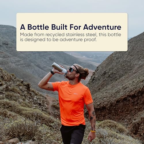 Preserve Dopper Stainless Steel Water Bottle 16.5oz Eco-Friendly Recycled BPA-Free