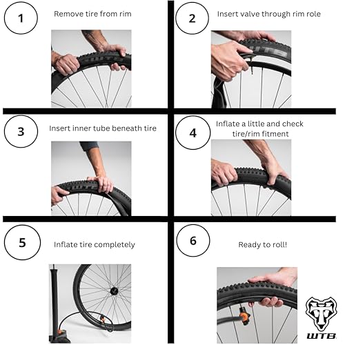 29 Inch Bicycle Inner Tube - 2.4-2.6 Size, 48mm Presta Valve, Puncture-Resistant