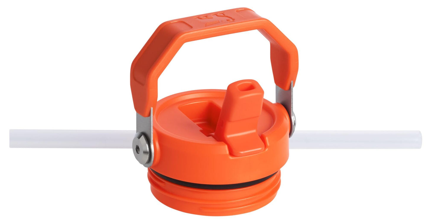 Stanley IceFlow Flip Straw 2.0 Water Bottle 16 OZ | Built-In Straw with Larger Opening | Lightweight & Leak-Resistant | Insulated Stainless Steel | BPA-Free | Tigerlily Plum