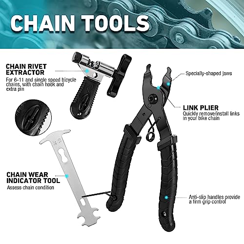 41-Piece Bicycle Repair Tool Kit with Storage Box