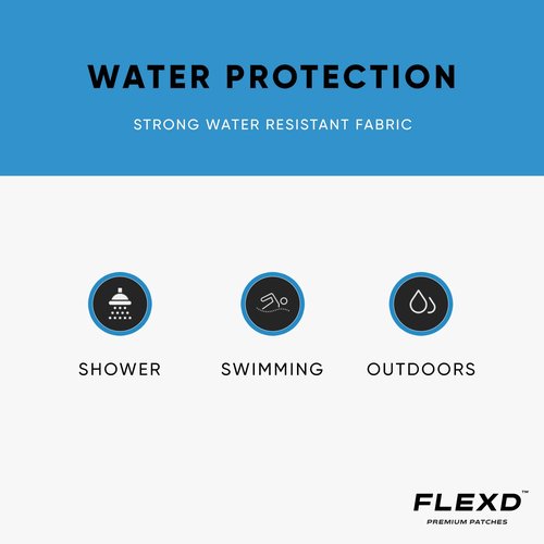 Flexd - G7 Adhesive Patches Waterproof for Dexcom G7 - CGM - G7 Accessories Overpatch - (30Pcs) - Tan