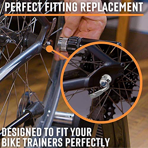 Quick Release Rear Wheel Skewer for Bike Trainers - Universal Fit